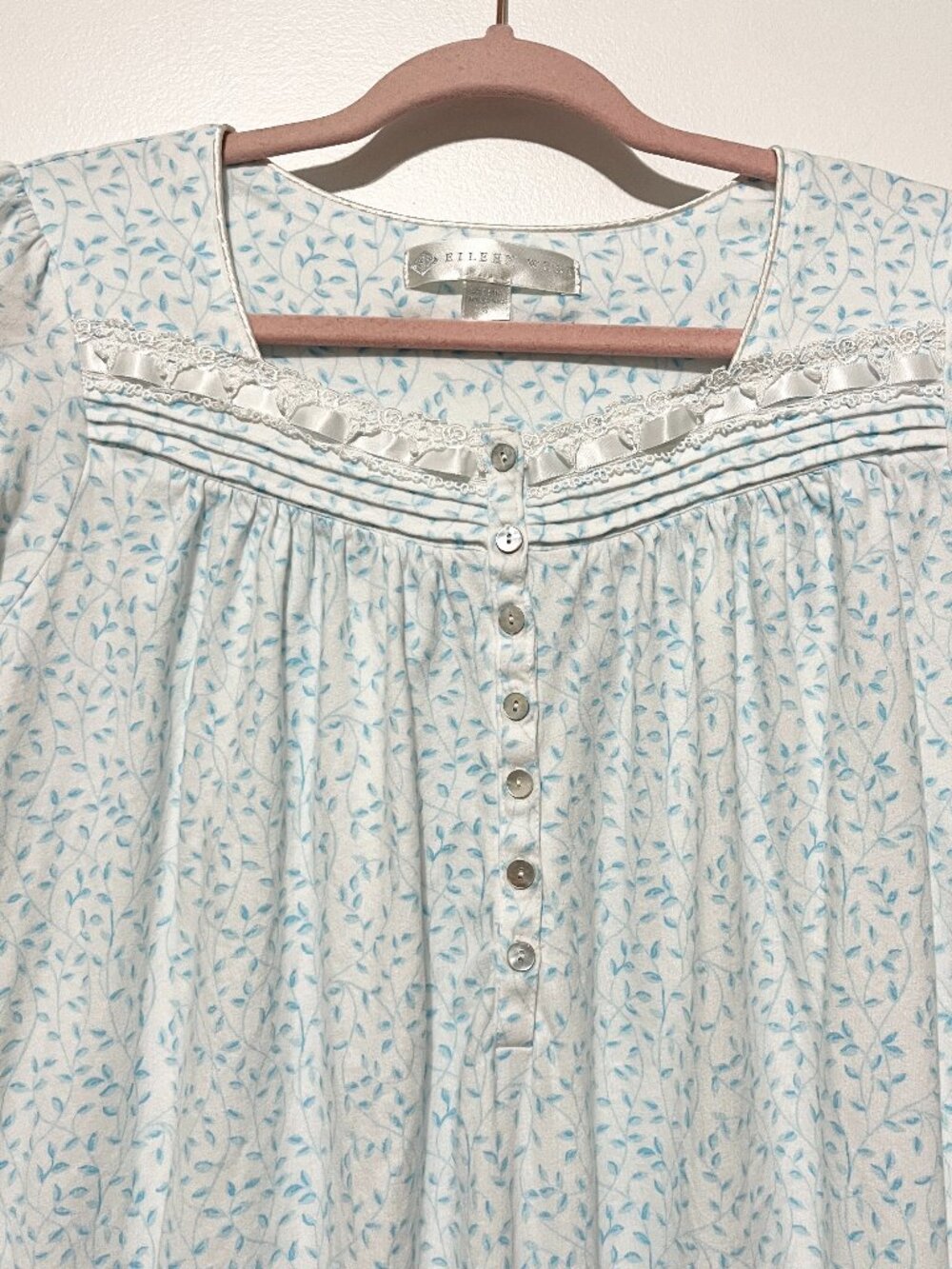 Eileen West Womens Cottagecore Nightgown S Prairie Coquette Dainty Shabby Chic - Picture 3 of 5